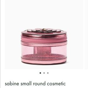 NWT kate spade sabine cosmetic bag/jewelry box
